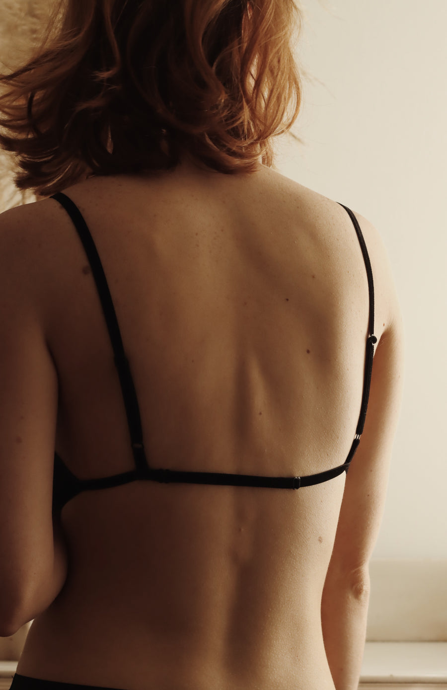 Open back bra Black – OpheliaLingerie